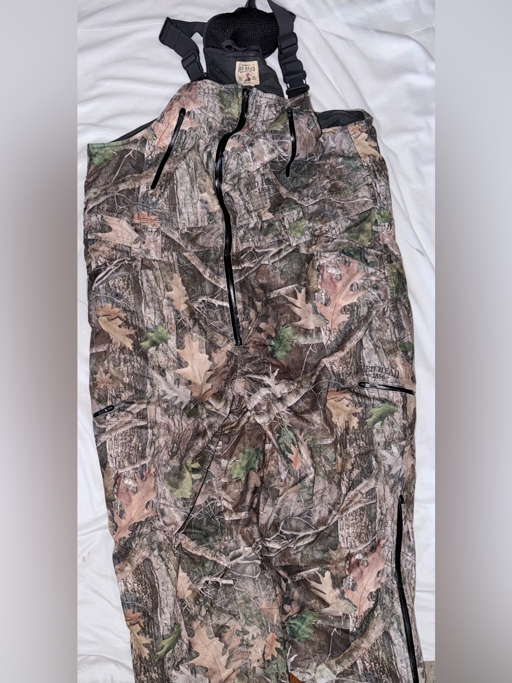Red Head Realtree Insulated Camo Bib Overalls
